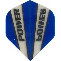 Power Max 150 Micron Dart Flights - Standard Clear And Blue