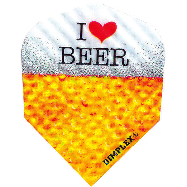 Dimplex I Love Beer Dart Flights - Shape