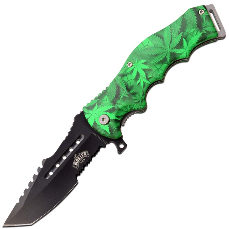 Master USA Mu-A102Gn Spring Assisted Knife