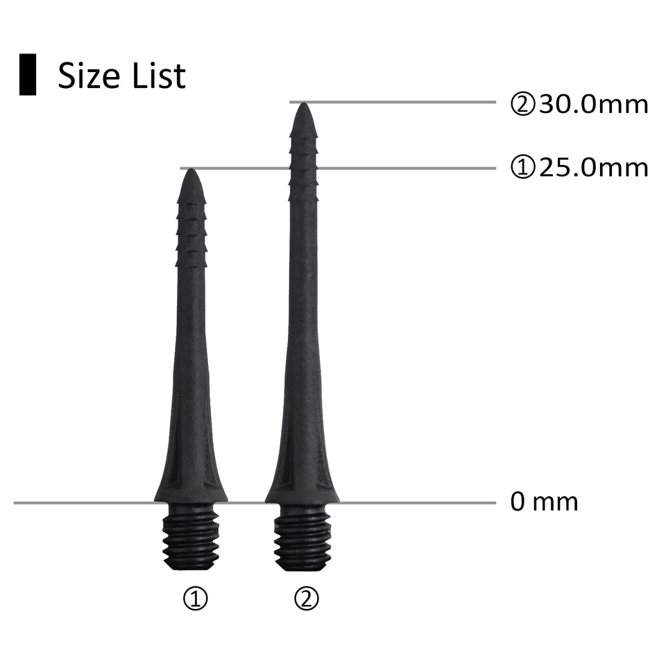 One80 Ti A Conversion Points - 30mm Black One80 Ti A Conversion Points - 30mm Black