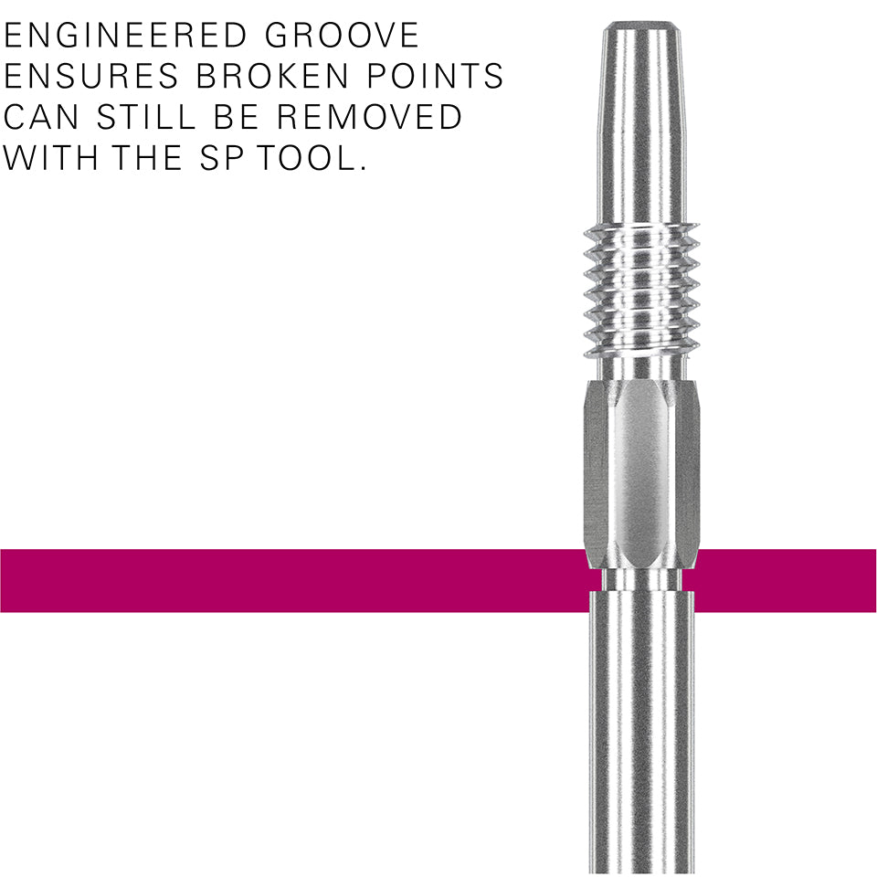 Target Swiss Firepoint Steel Points - Silver Standard 30mm