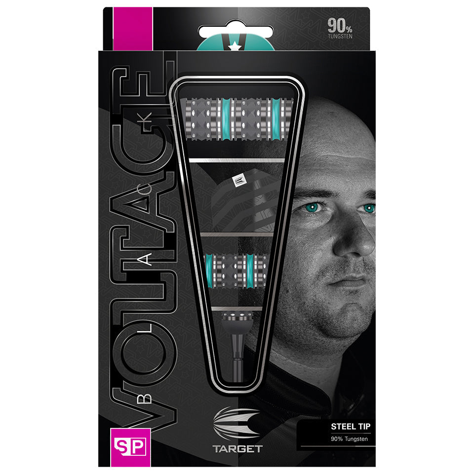 ロブ・クロス ブラックエディション スイスポイント 23g Target Rob Cross Black Edition SP Steel Tip Darts - 23gm