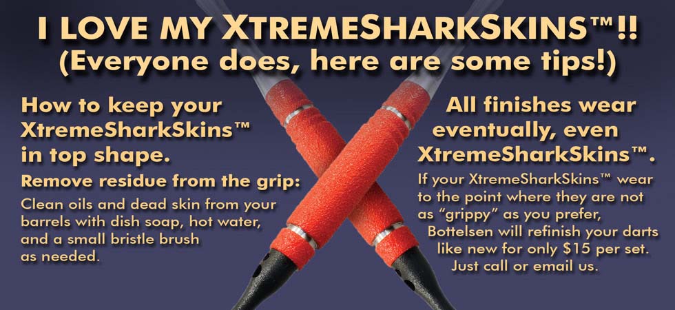 Bottelsen Shark Skin Xtreme Devastator Soft Tip Darts - 20gm