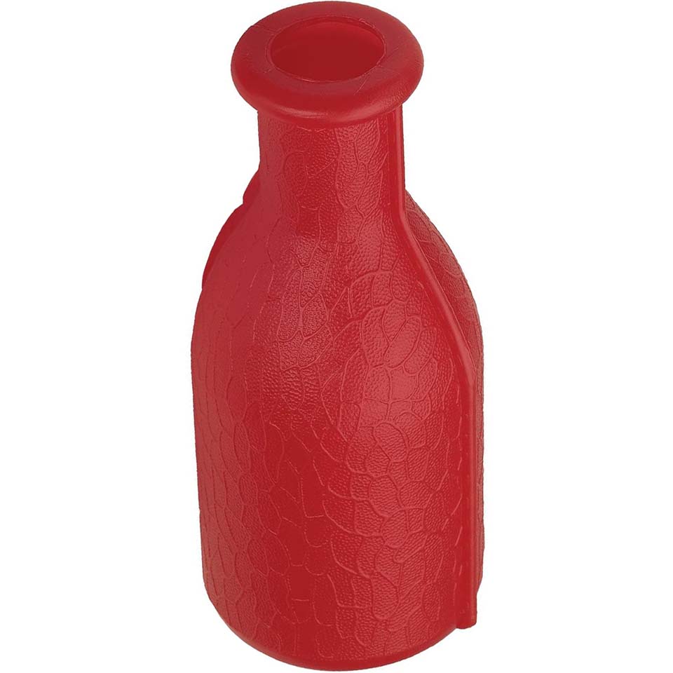 Red Plastic Tally Bottle