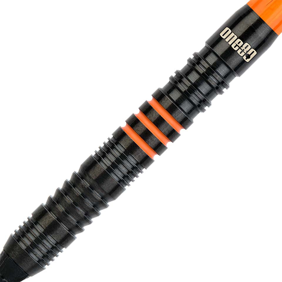 One80 Raise B Soft Tip Darts - 17.5gm Orange