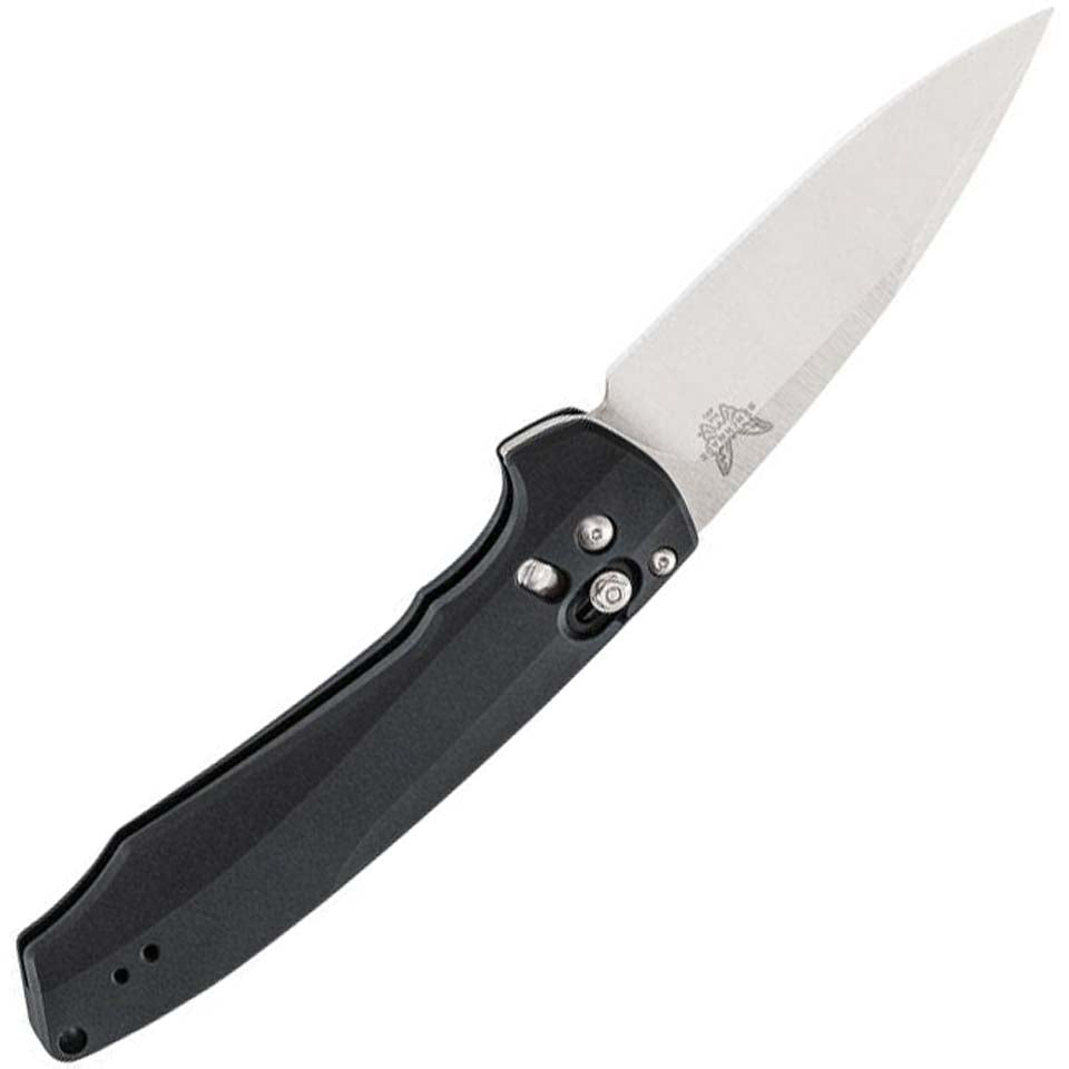 Benchmade 490 Arcane Axis Assist Flipper Folding Knife - Black