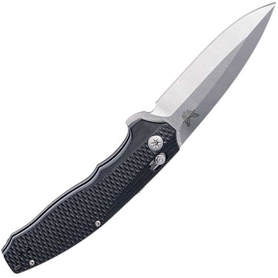 Benchmade 495 Vector Axis Assist Flipper Folding Knife - Black