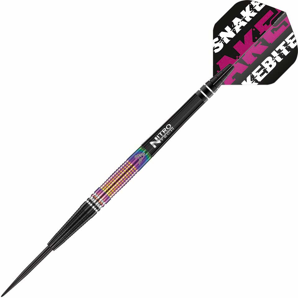 Red Dragon Peter Wright Snakebite World Champion Tapered SE Steel Tip Darts - 23gm