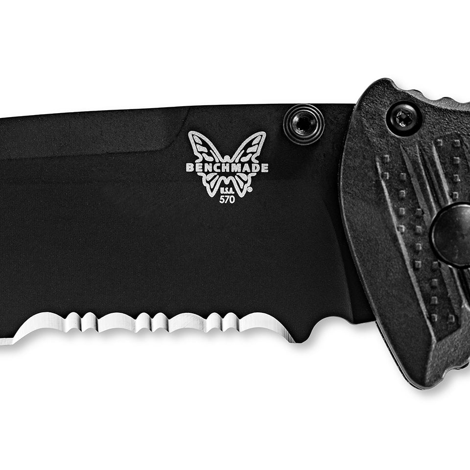 Benchmade 570SBK-1 Presidio II Folding Knife - Black