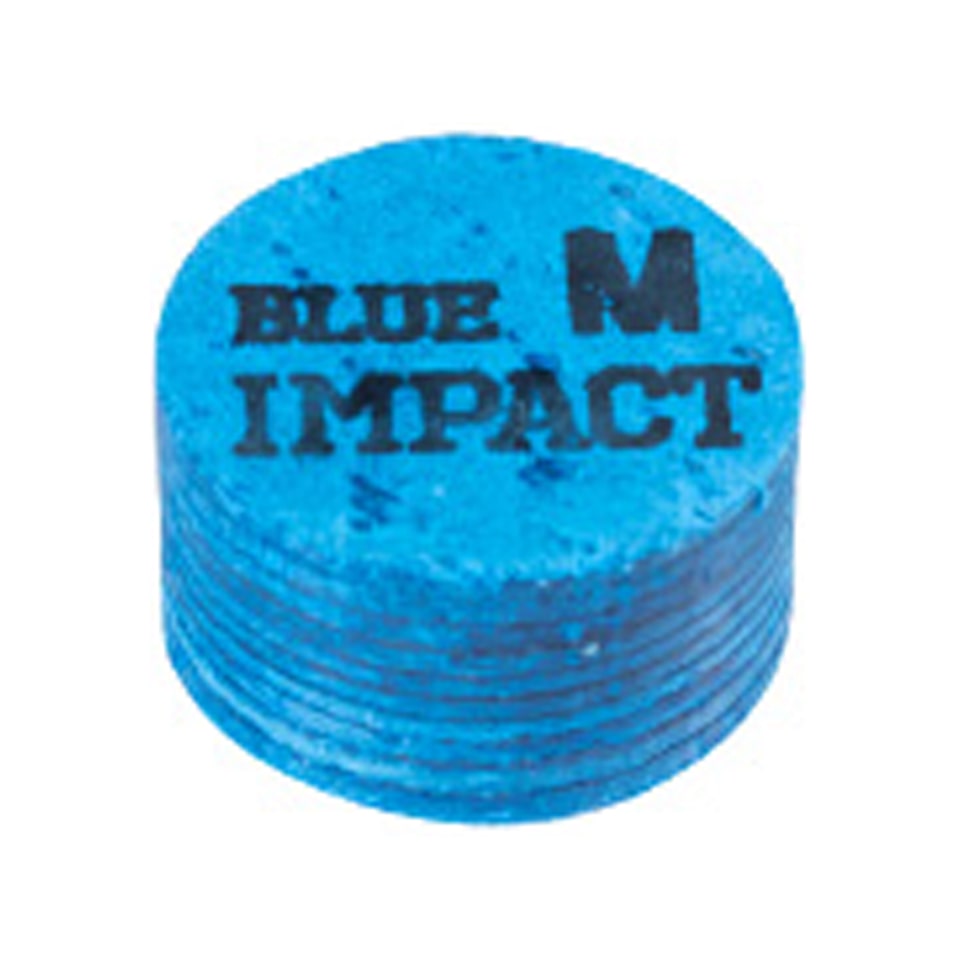 Navigator Blue Impact Snooker Billiard Cue Tip - Medium 11mm