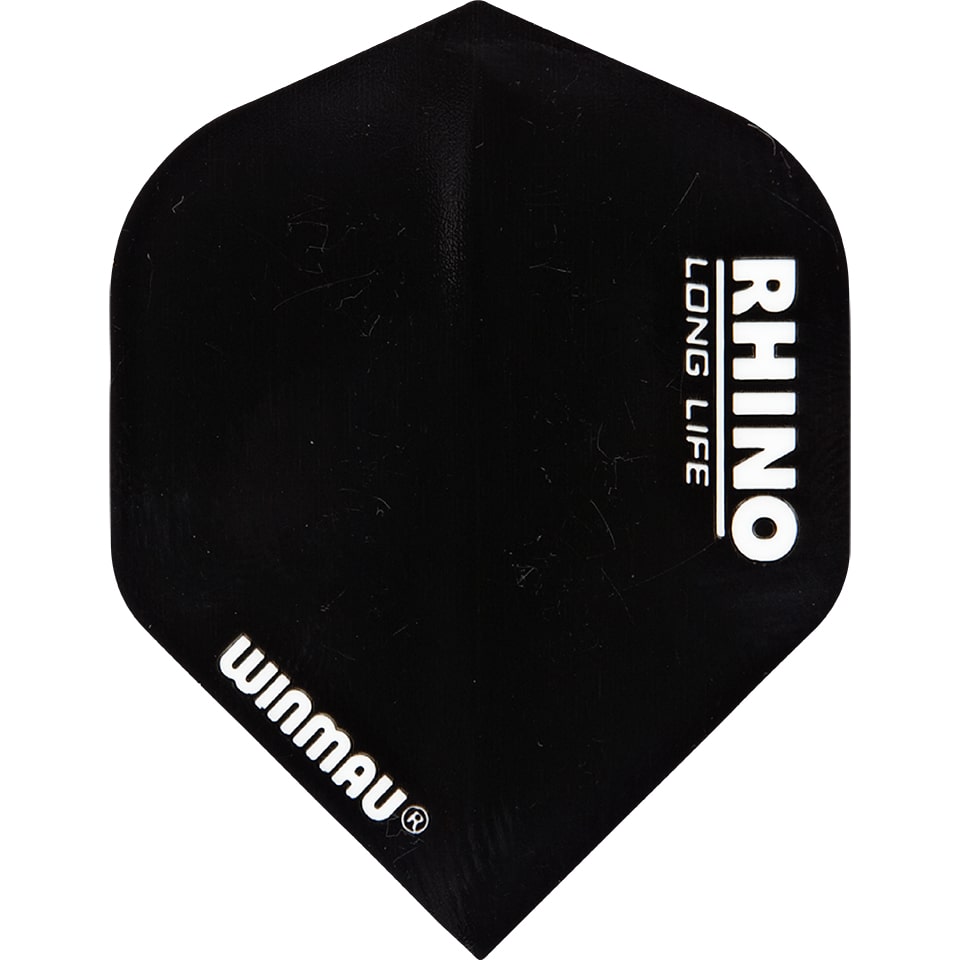 Winmau Rhino Dart Flights - Standard Black