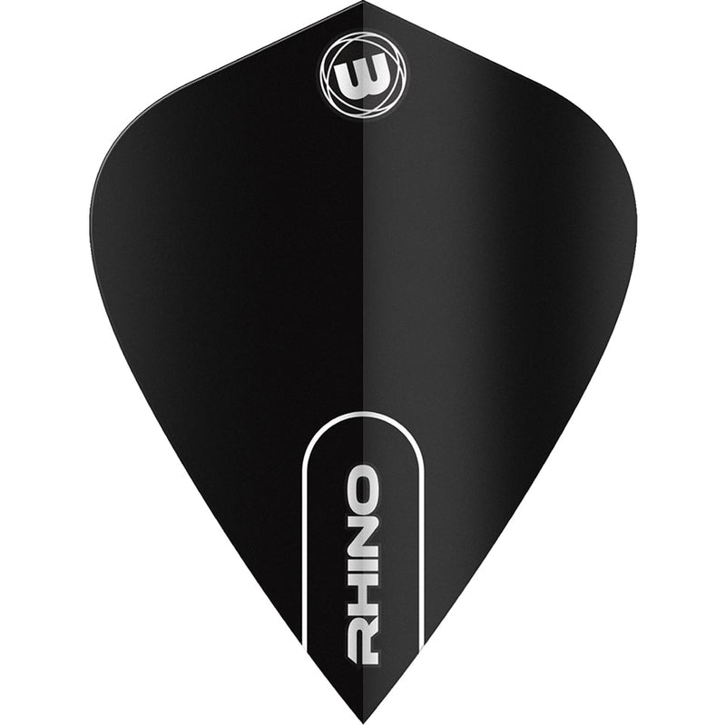 Winmau Rhino Dart Flights Kite Black