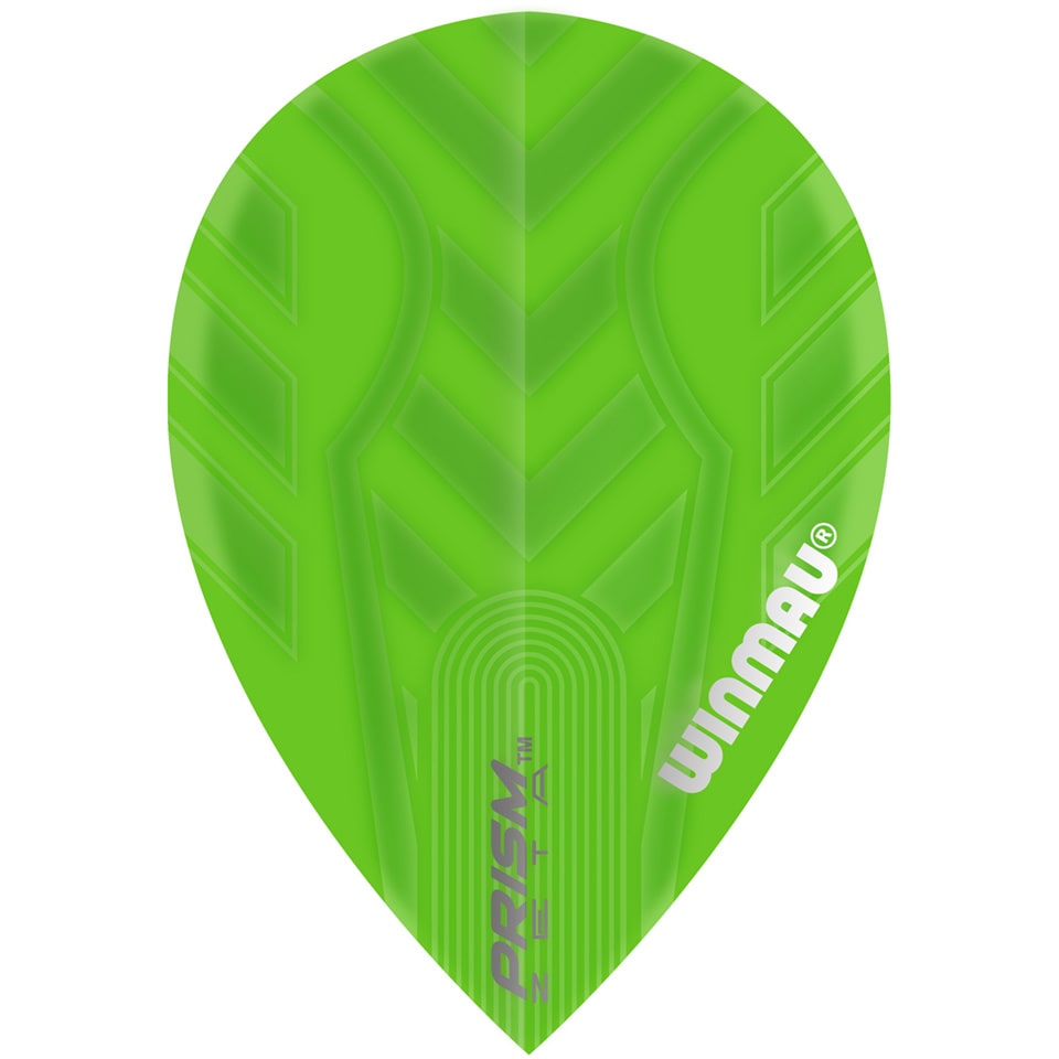 Winmau Prism Zeta Dart Flights - Pear Green