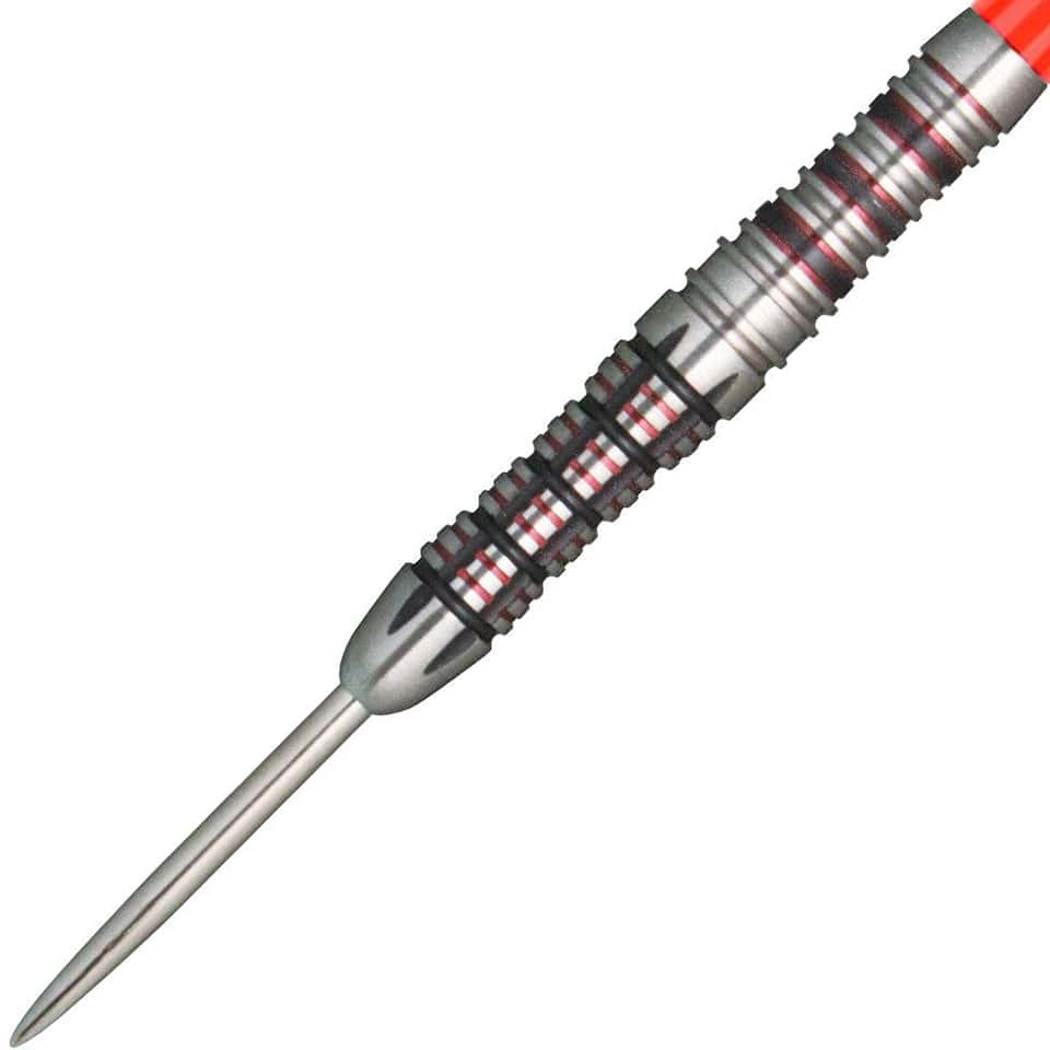 One80 Black J21 02 Steel Tip Darts - 23gm