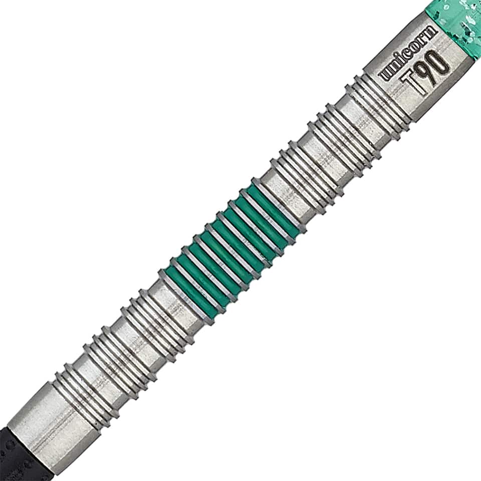 Unicorn T90 Core XL Green Type 2 Soft Tip Darts - 19gm