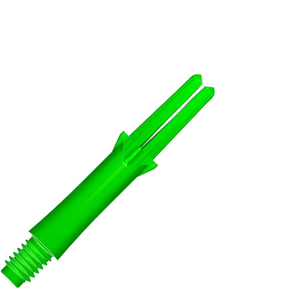 L-Style L-Shaft Locked Dart Shafts - 190 Short Green