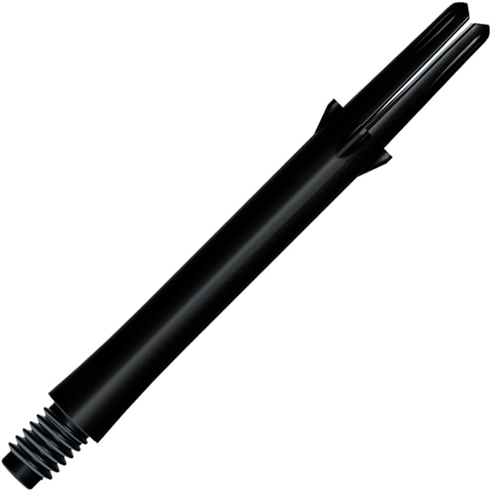 L-Style L-Shaft Locked Dart Shafts - 330 Medium Black