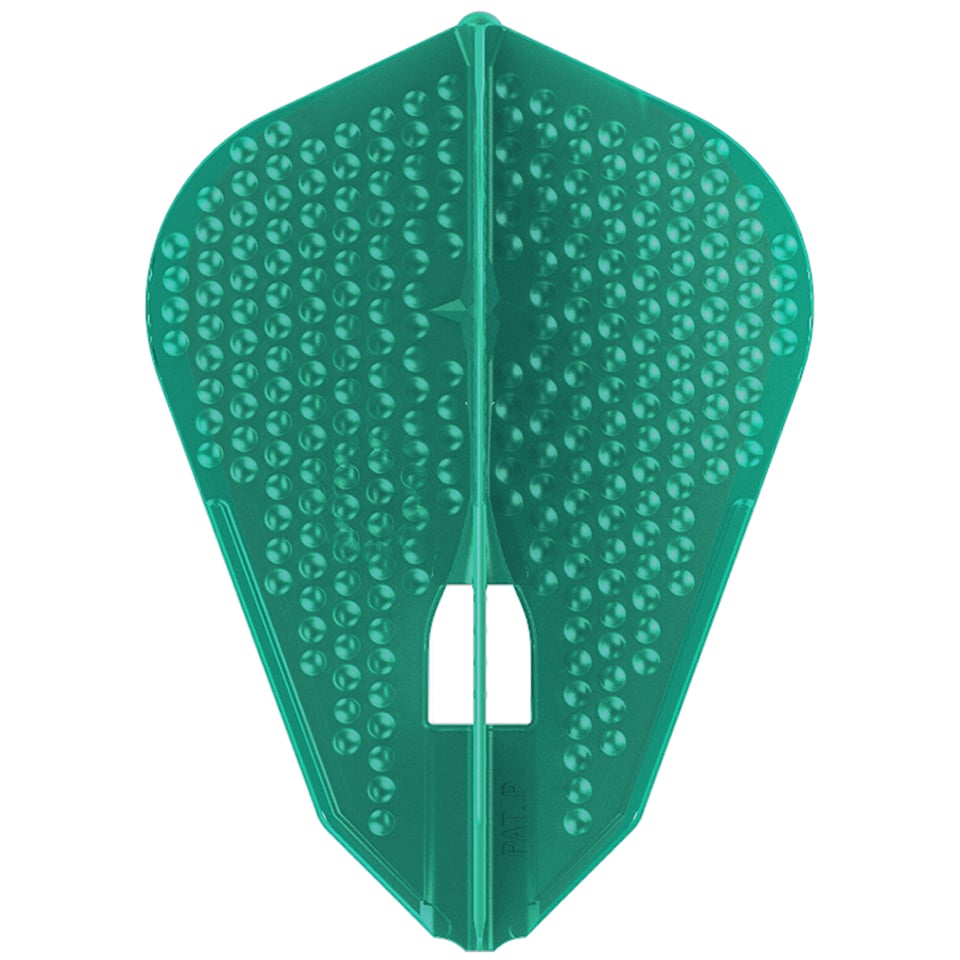 L-Style Pro Dimpled Dart Flights - L9 / Fantail Pacific Green