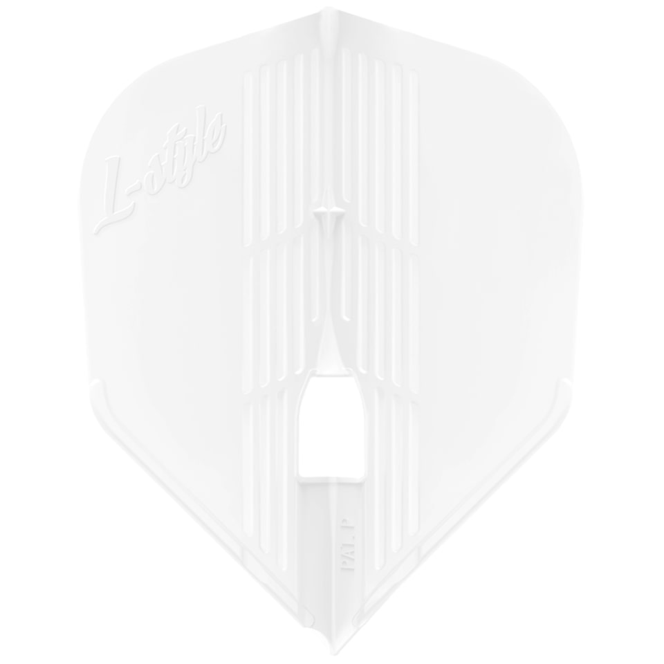 L-style Pro Kami Dart Flights - L3 / Shape White