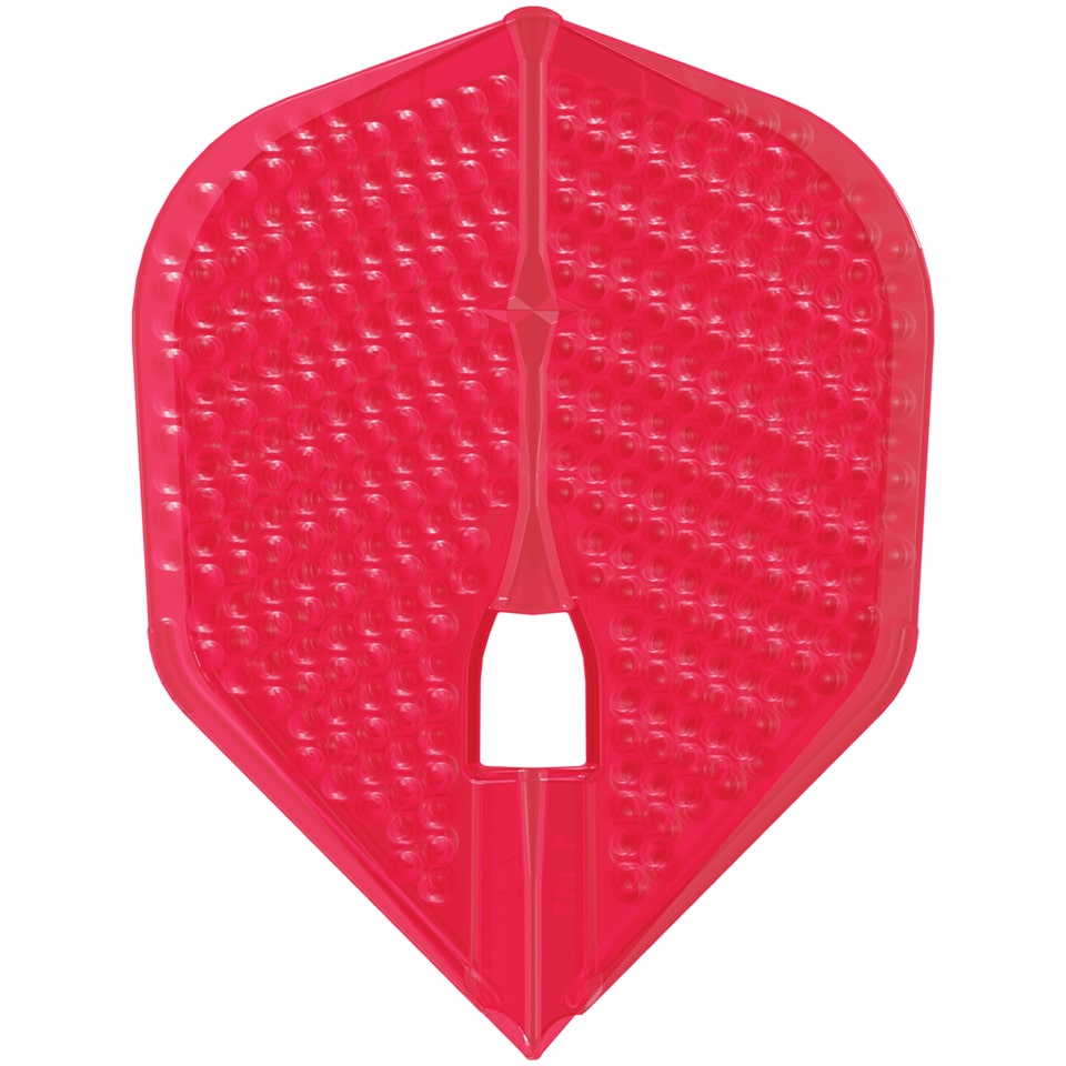 L-Style Pro Dimpled Dart Flights - L3 / Shape Red