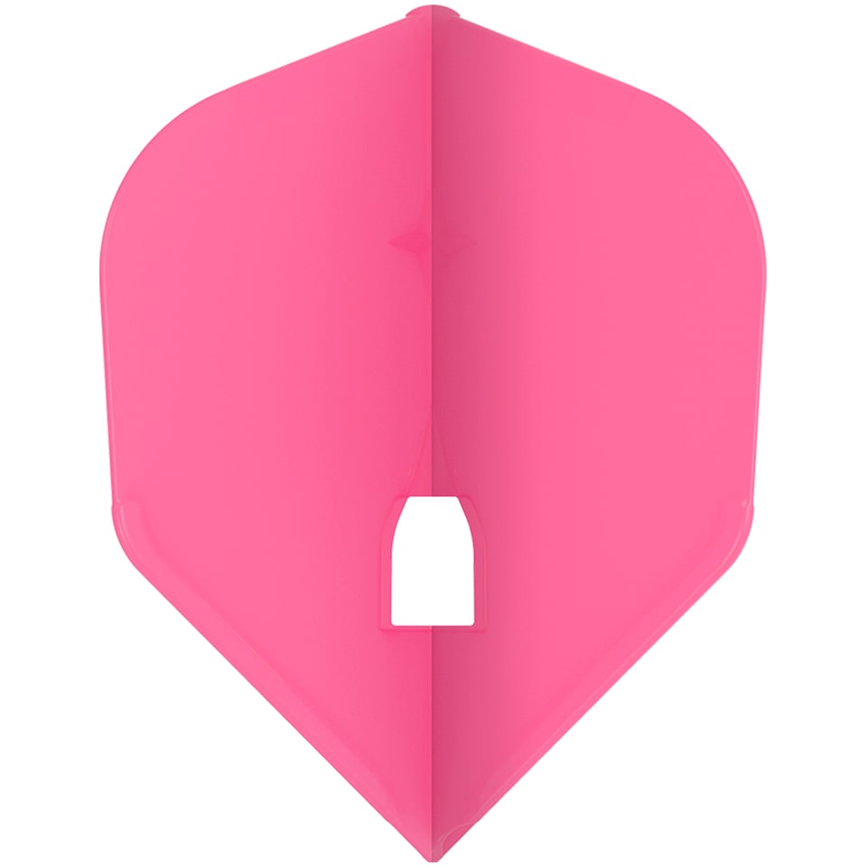 L-Style Pro Dart Flights - L3 / Shape Hot Pink
