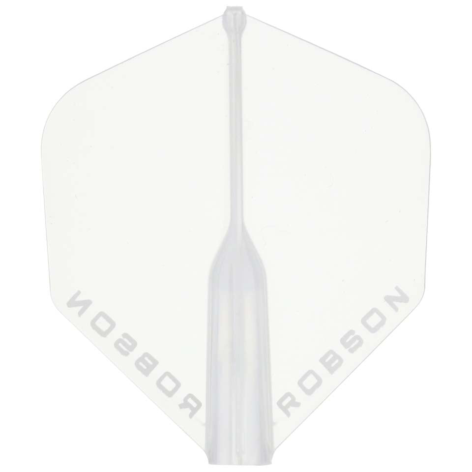 Robson Plus Crystal Dart Flights - Standard Clear