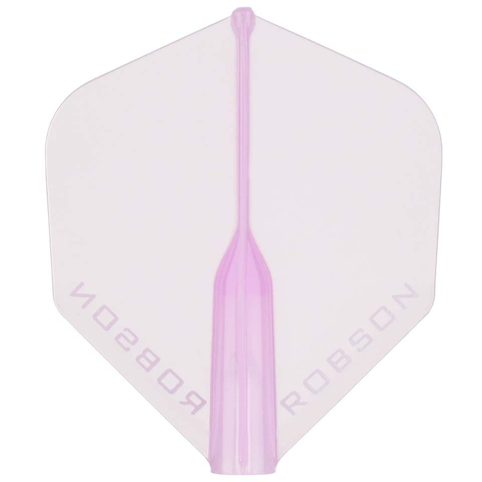 Robson Plus Crystal Dart Flights - Standard Pink