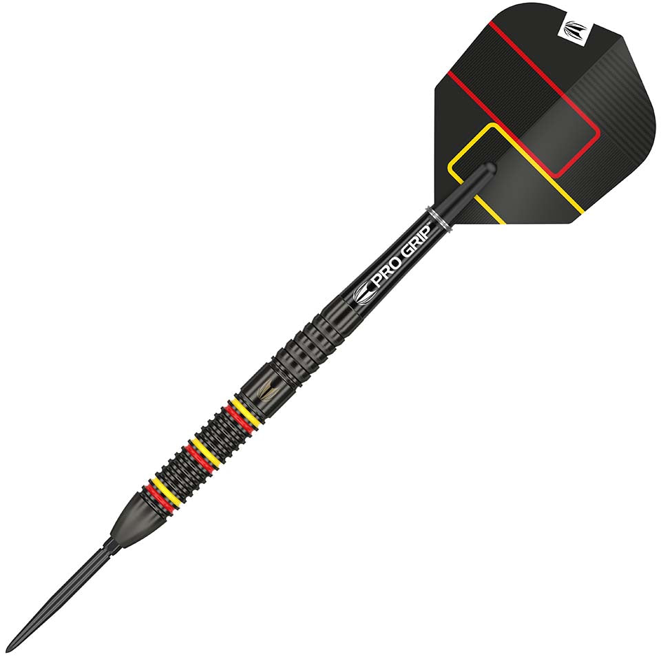 Target Gabriel Clemens Black Swiss Point Steel Tip Darts - 22gm