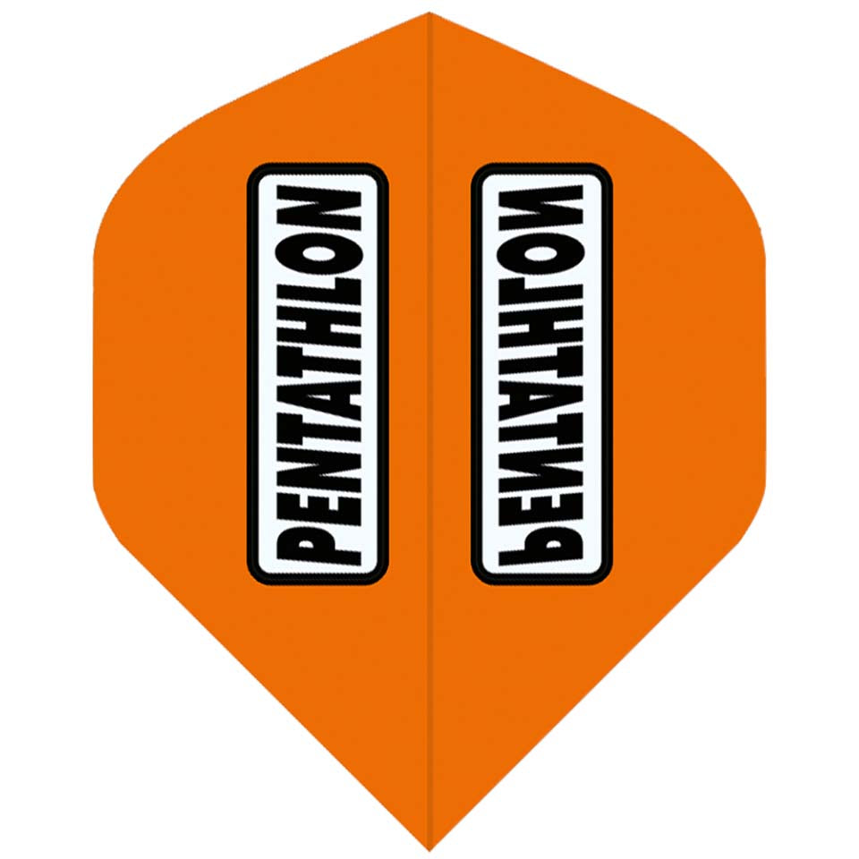 Pentathlon Dart Flights - Standard Orange