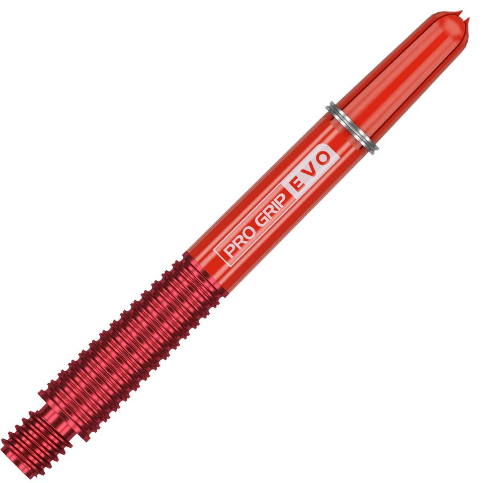 Target Pro Grip Evo Dart Shafts - Medium Red