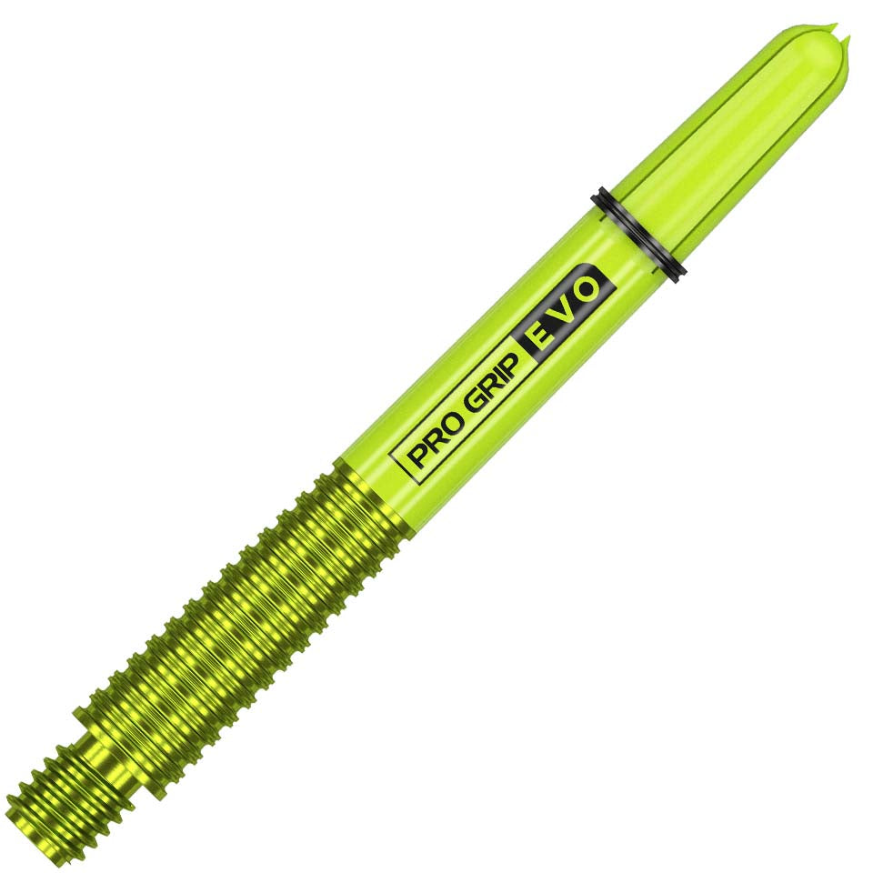 Target Pro Grip Evo Dart Shafts - Medium Green