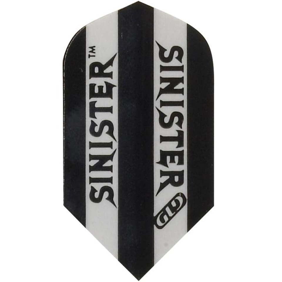 GLD Sinister Dart Flights - Slim Black