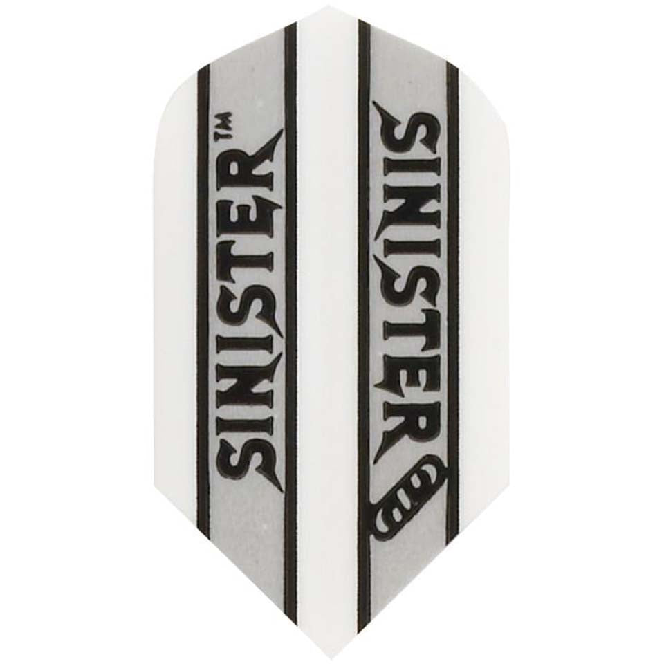 GLD Sinister Dart Flights - Slim White
