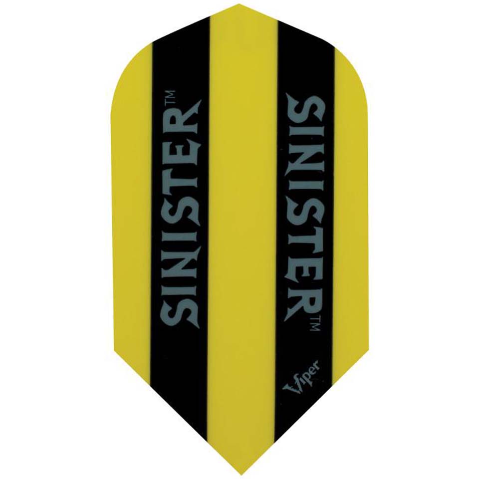 GLD Sinister Dart Flights - Slim Yellow