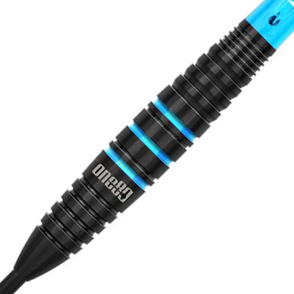 One80 Raise B Steel Tip Darts - 23gm Aqua