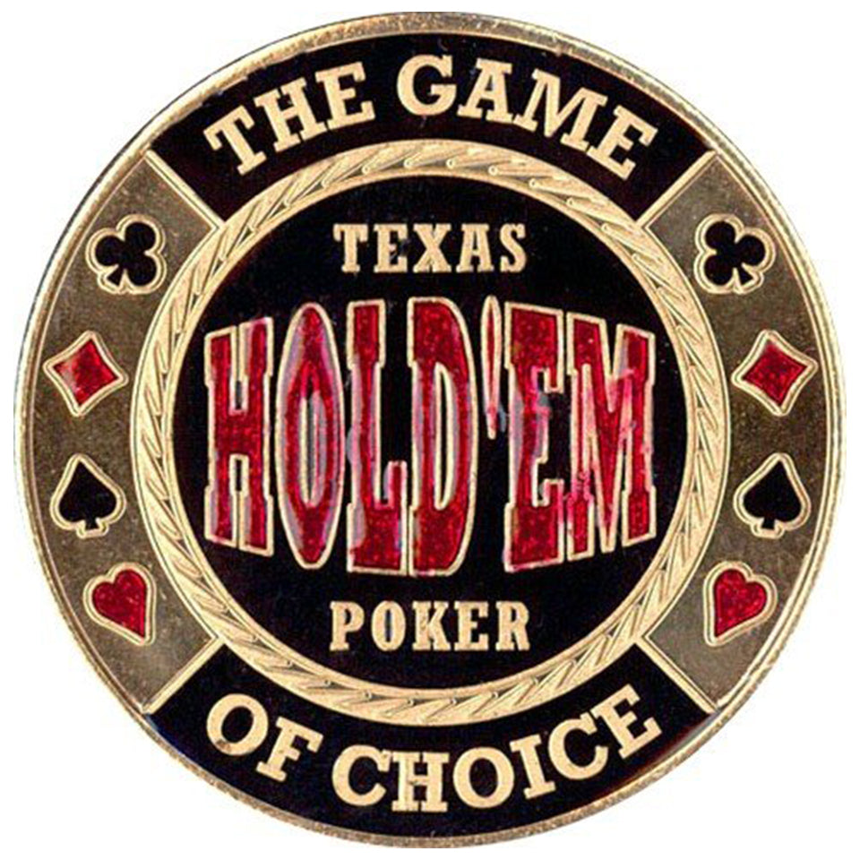 The Game Of Choice - Texas Hold'em Poker Card Guard