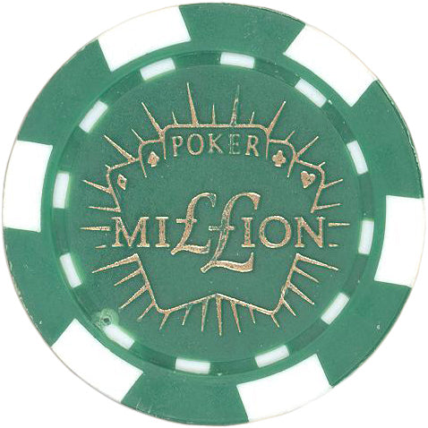 25 "Million" Poker Chips - Green