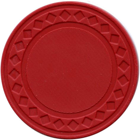 50 Roulette Chips - Red