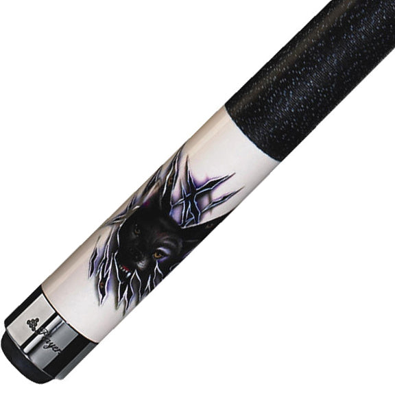 Players D Series Billiard Cue - Howling Wolves 21oz