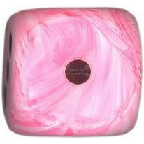 16mm Round Corner Swirl Dice - Pink