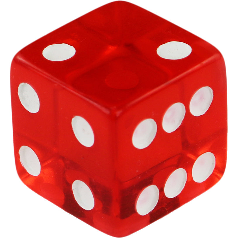 A-High-grade Acrylic Transparent Dice Six Sided D6 19mm Casino Dice Set Of 5 A-High-grade Acrylic Transparent Dice Six Sided D6 19mm Casino Dice Set Of 5