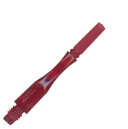 Fit Flight Gear Hybrid Locked Dart Shafts - Short #3 (24.0mm) Red