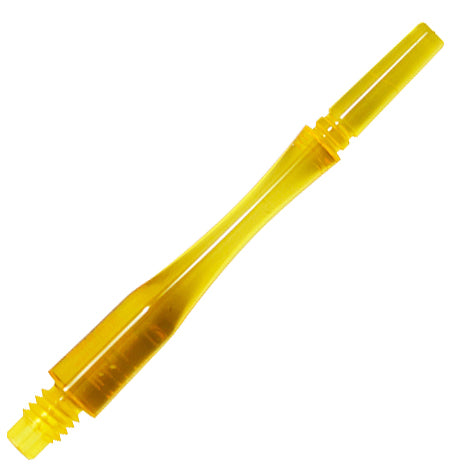 Fit Flight Gear Hybrid Locked Dart Shafts - Super Medium #6 (35.0mm) Yellow