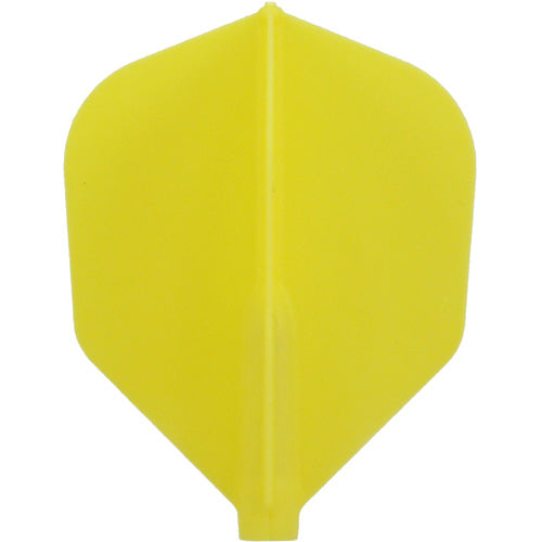 Fit Flight Dart Flights - Shape Yellow Double Pack