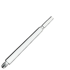 Fit Flight Gear Normal Spinning Dart Shafts - Long #7 (38.5mm) Clear