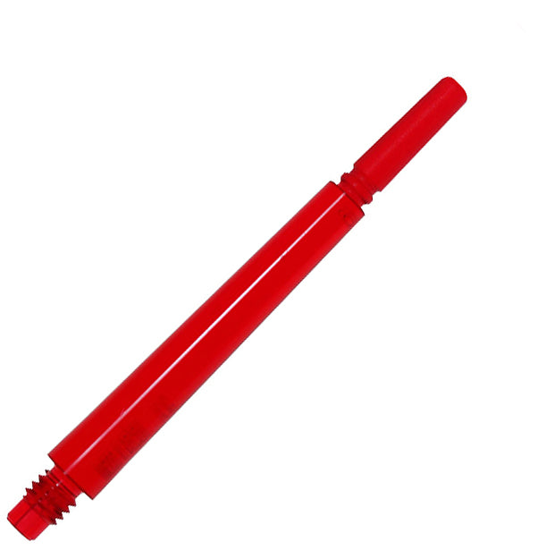 Fit Flight Gear Normal Spinning Dart Shafts - Super Medium #6 (35.0mm) Red