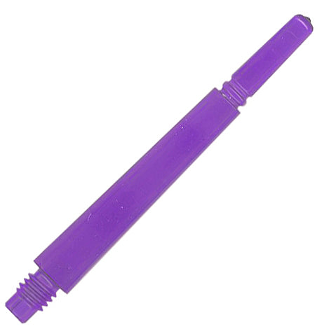 Fit Flight Gear Normal Spinning Dart Shafts - Super Medium #6 (35.0mm) Purple