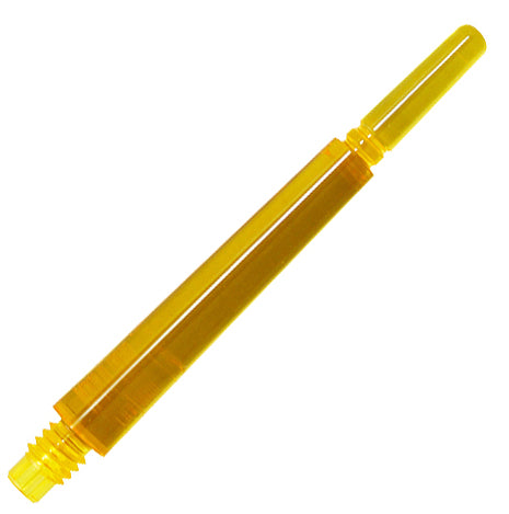 Fit Flight Gear Normal Spinning Dart Shafts - Super Medium #6 (35.0mm) Yellow