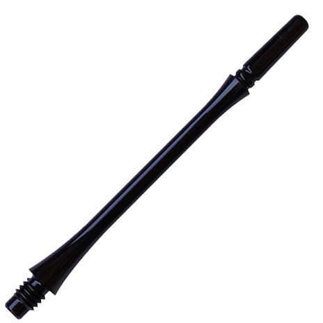 Fit Flight Gear Slim Spinning Dart Shafts - X-Long #8 (42.5mm) Black