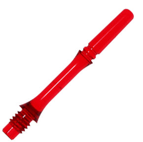 Fit Flight Gear Slim Spinning Dart Shafts - X-Short #2 (18.0mm) LT Red